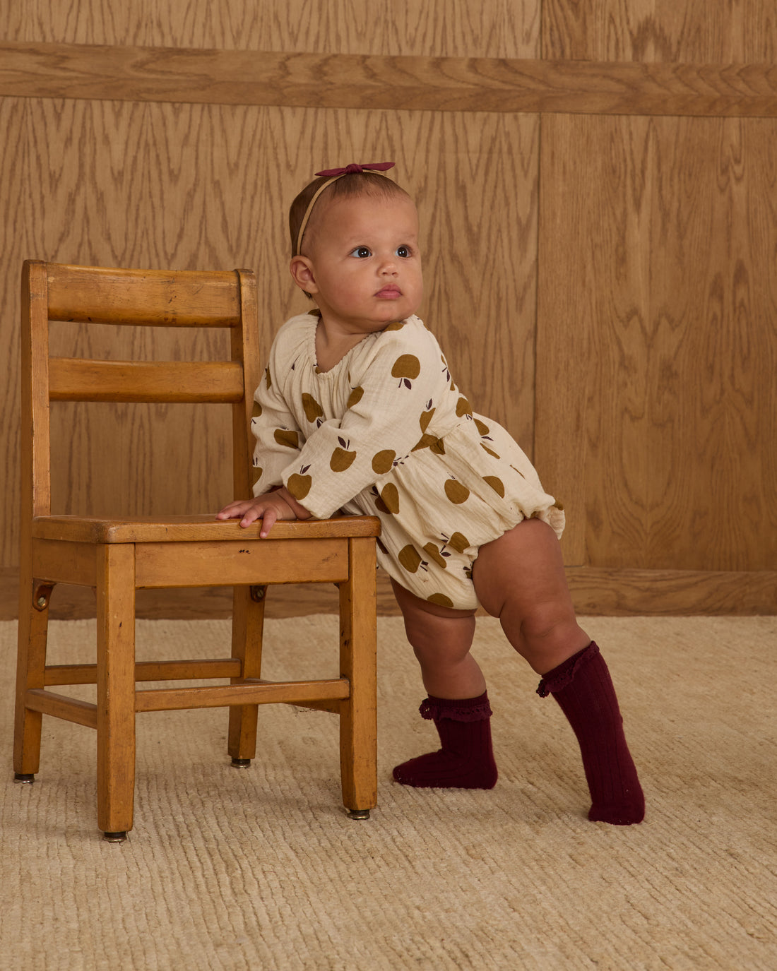 Rylee + Cru Lace Trim Socks, 2-Pack - Burgundy, Navy