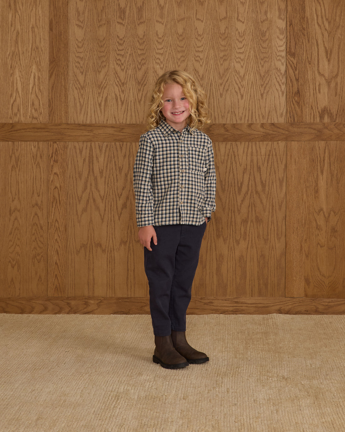 Rylee + Cru Kalen Pant - Navy