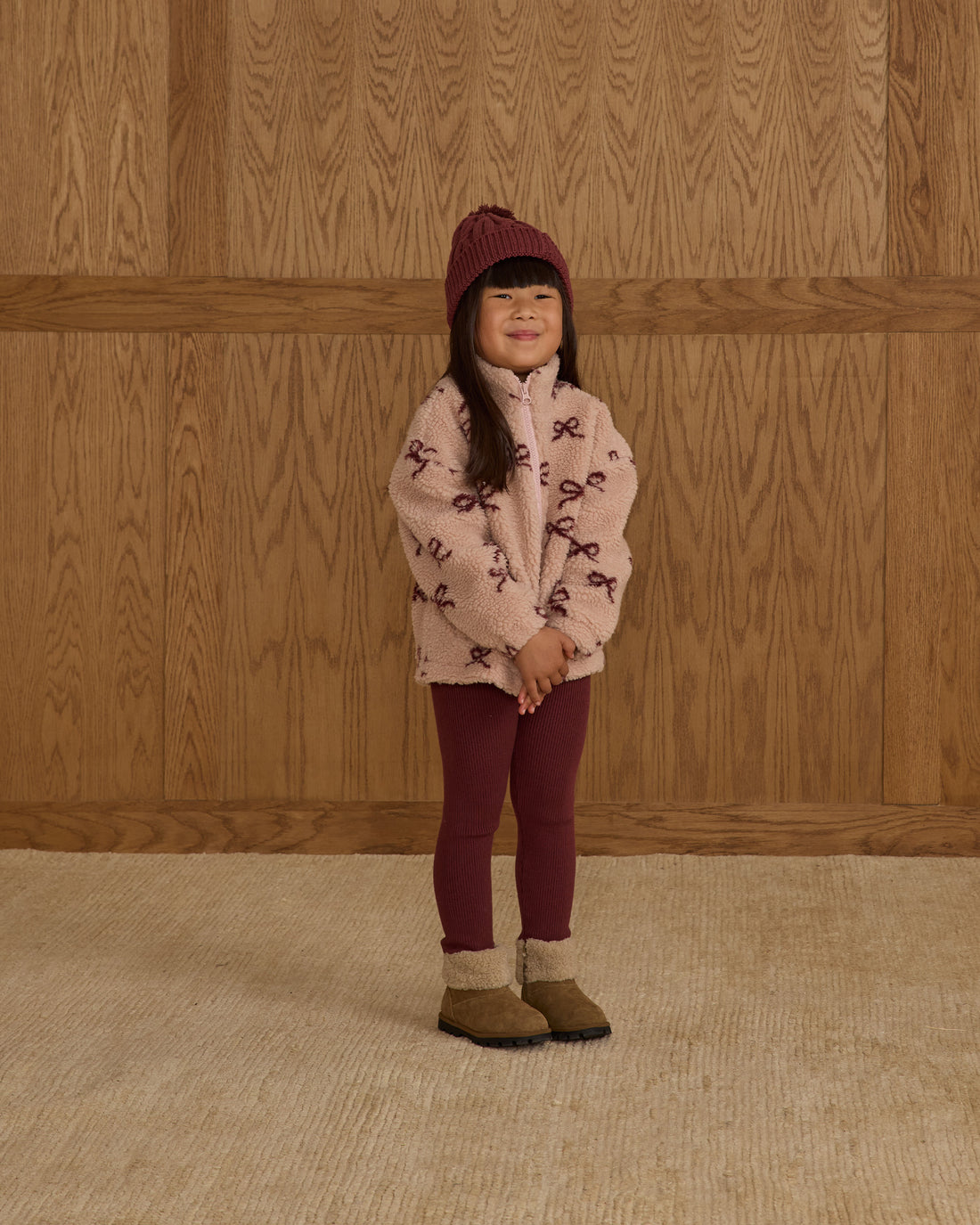 Rylee + Cru Legging - Burgundy