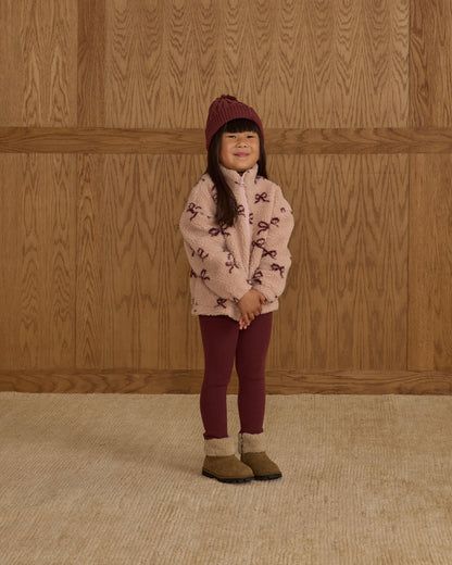 Rylee + Cru Legging - Burgundy