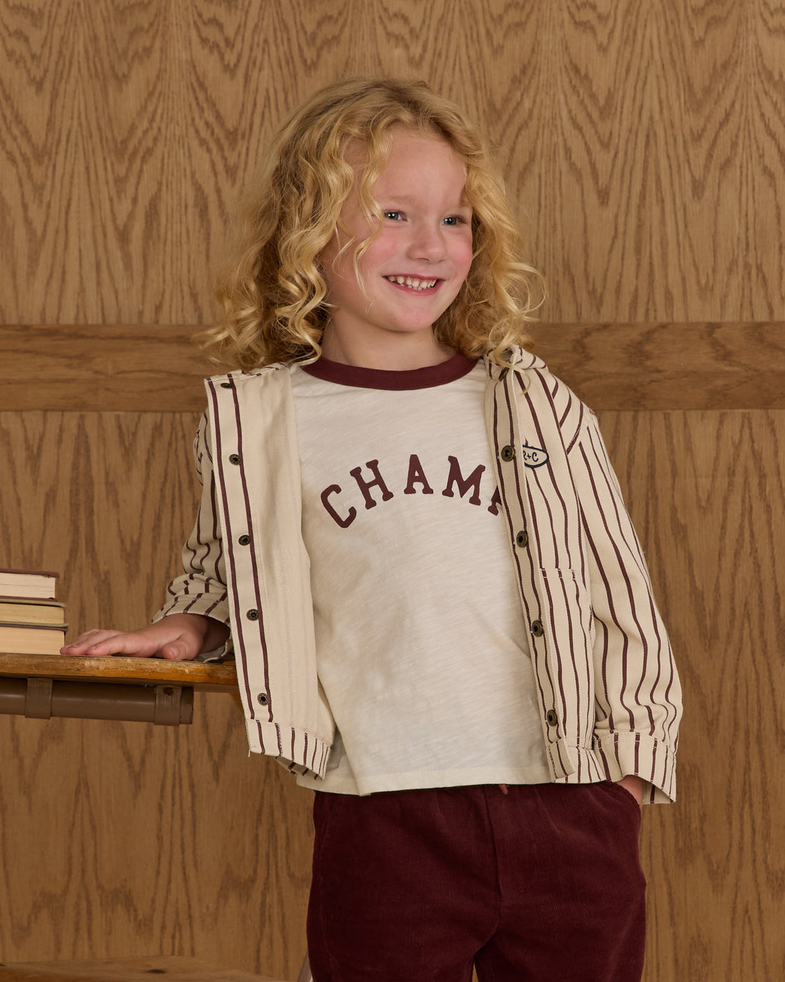 Rylee + Cru Ringer Tee - Champ