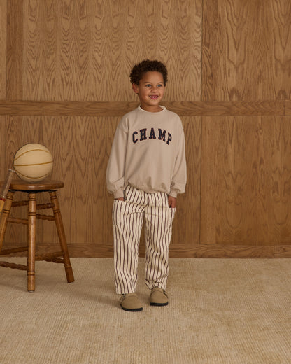 Rylee + Cru Oversized Sweatshirt - Champ