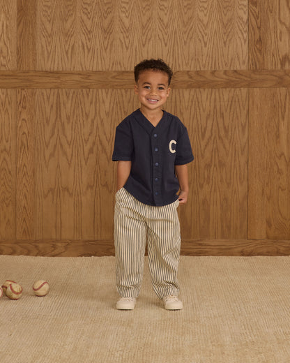 Rylee + Cru Baseball Shirt - Navy
