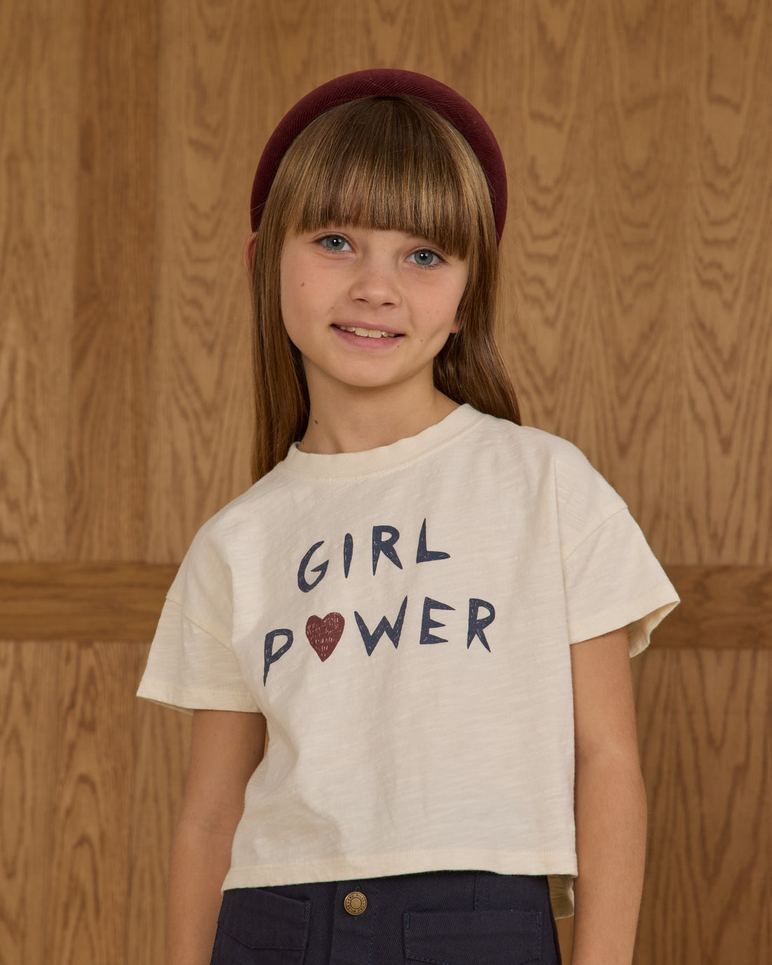 Rylee + Cru Boxy Tee - Girl Power