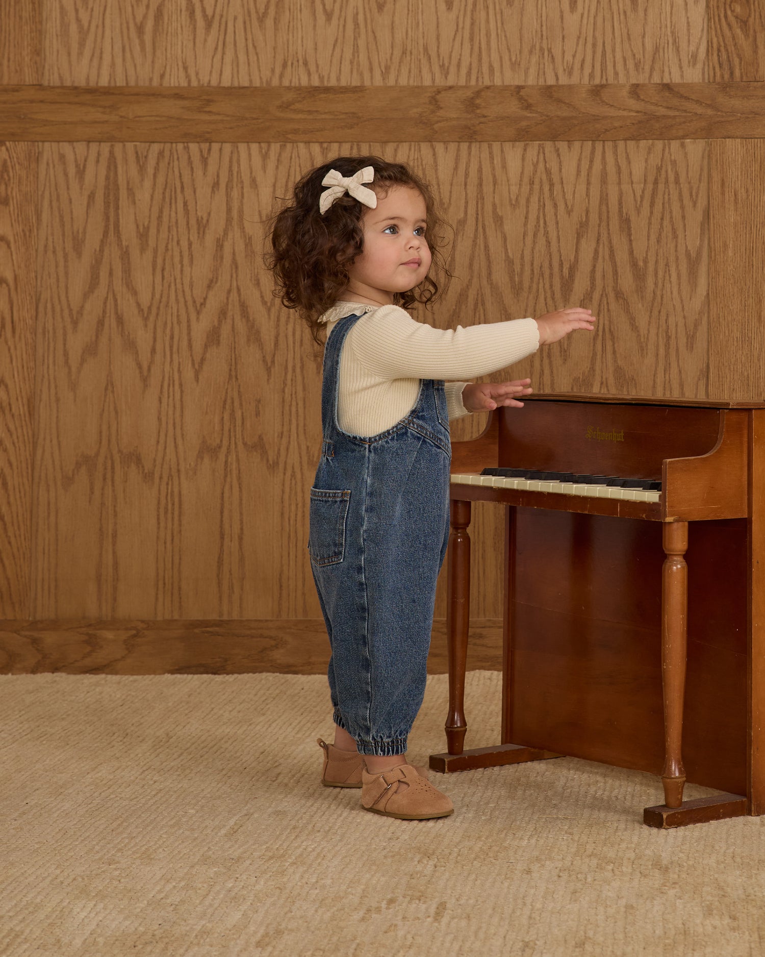 Rylee + Cru Vintage Overall - Indigo
