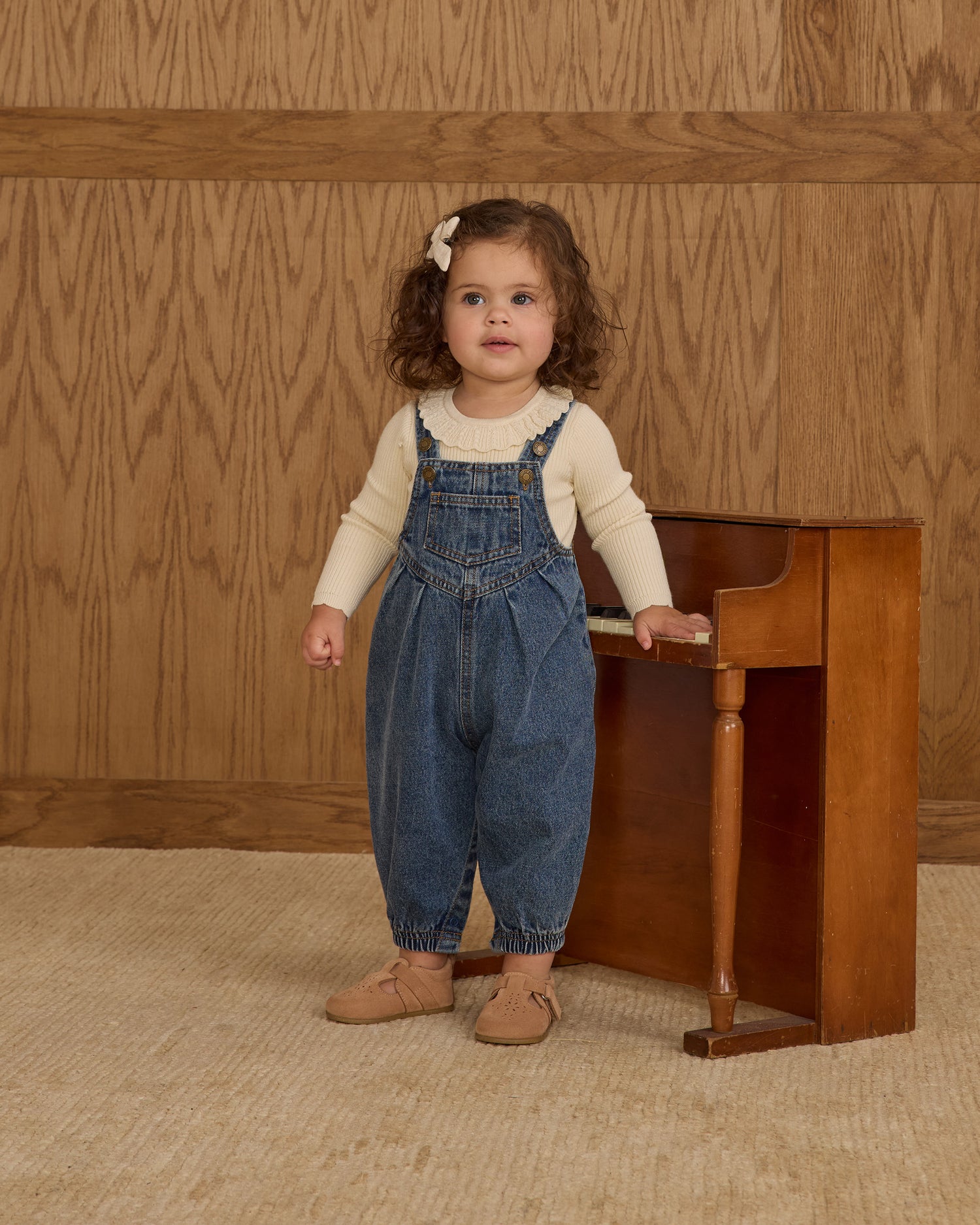 Rylee + Cru Vintage Overall - Indigo