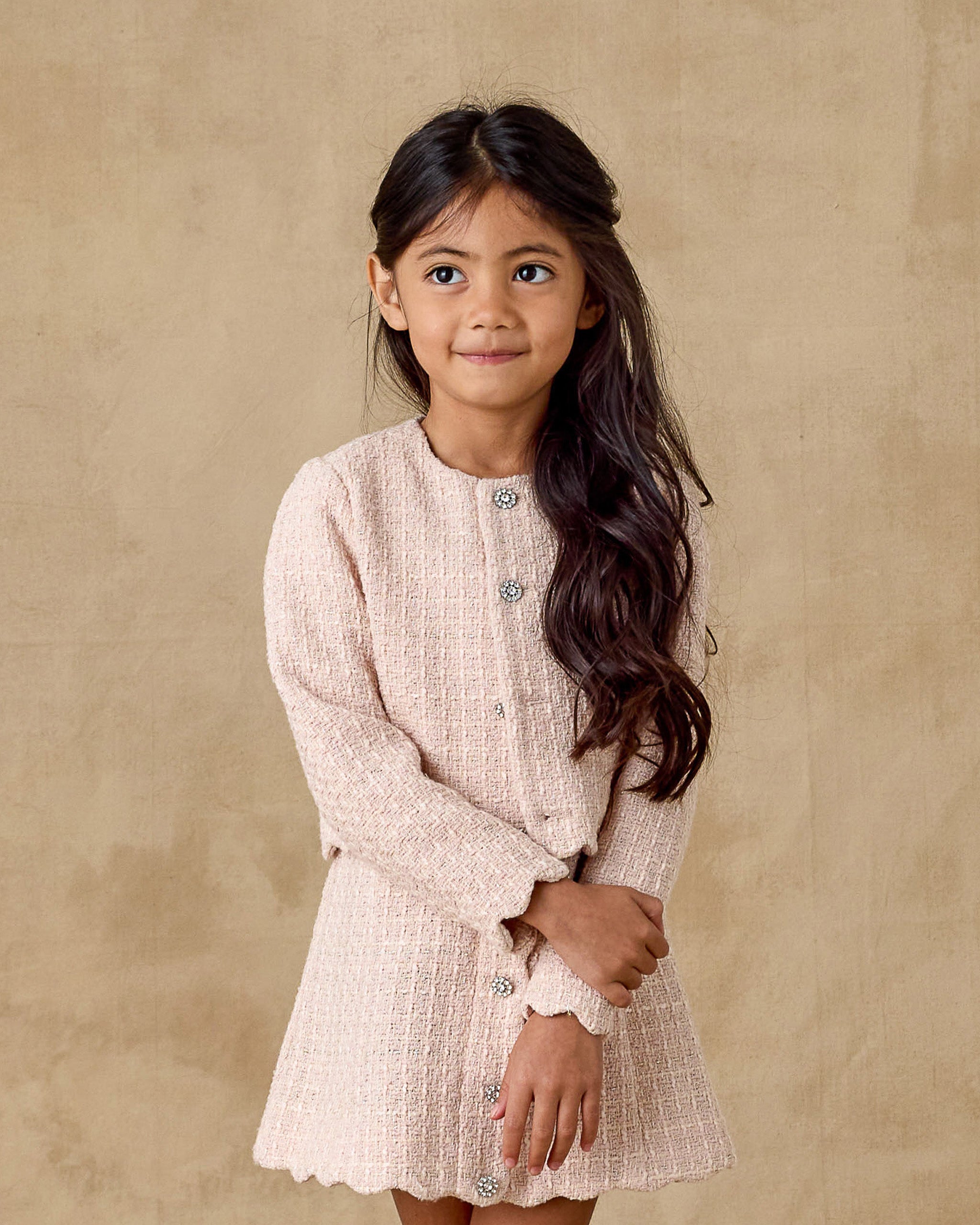 Noralee Tweed Jacket - Rose