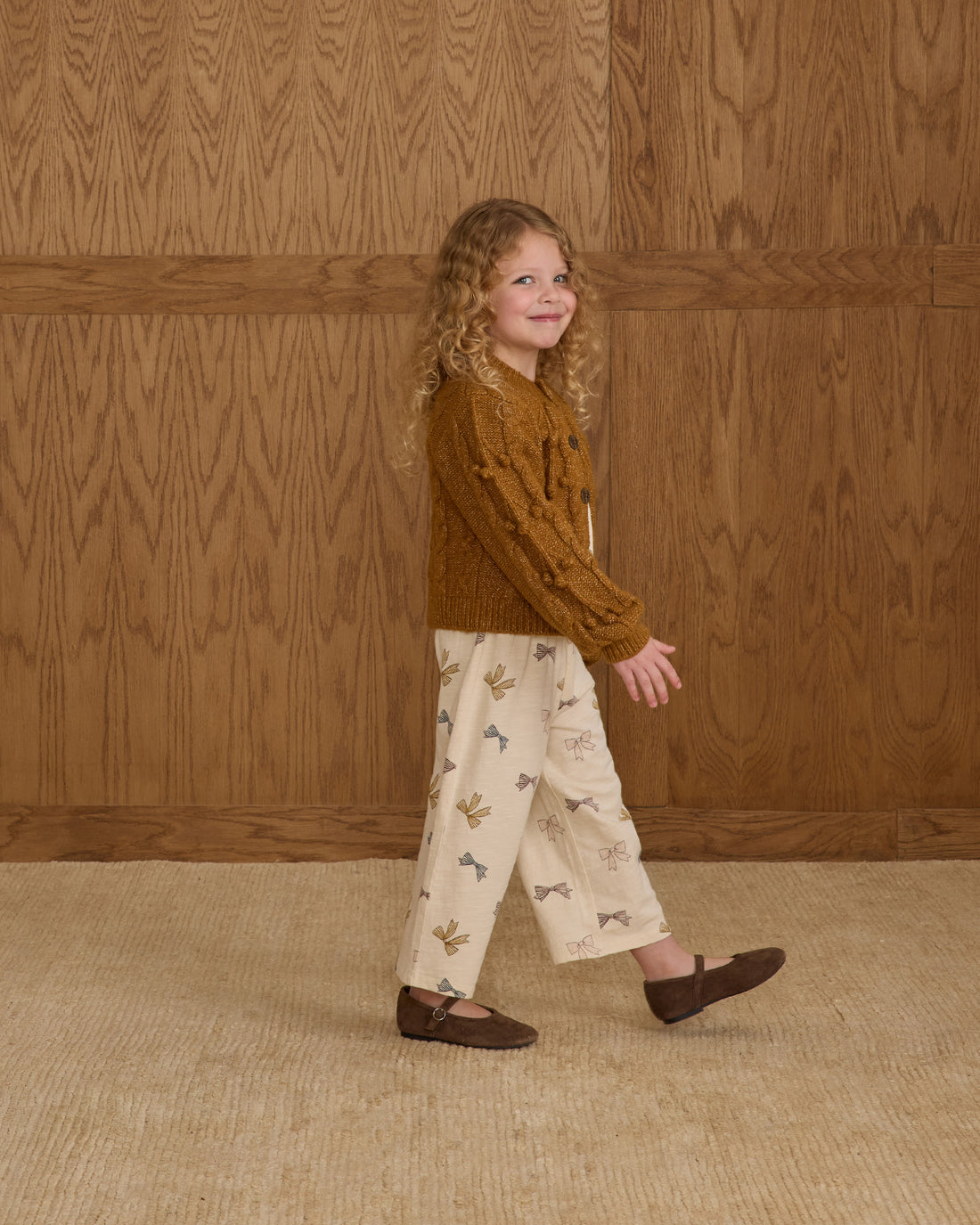 Rylee + Cru Wide Leg Pant - Bows