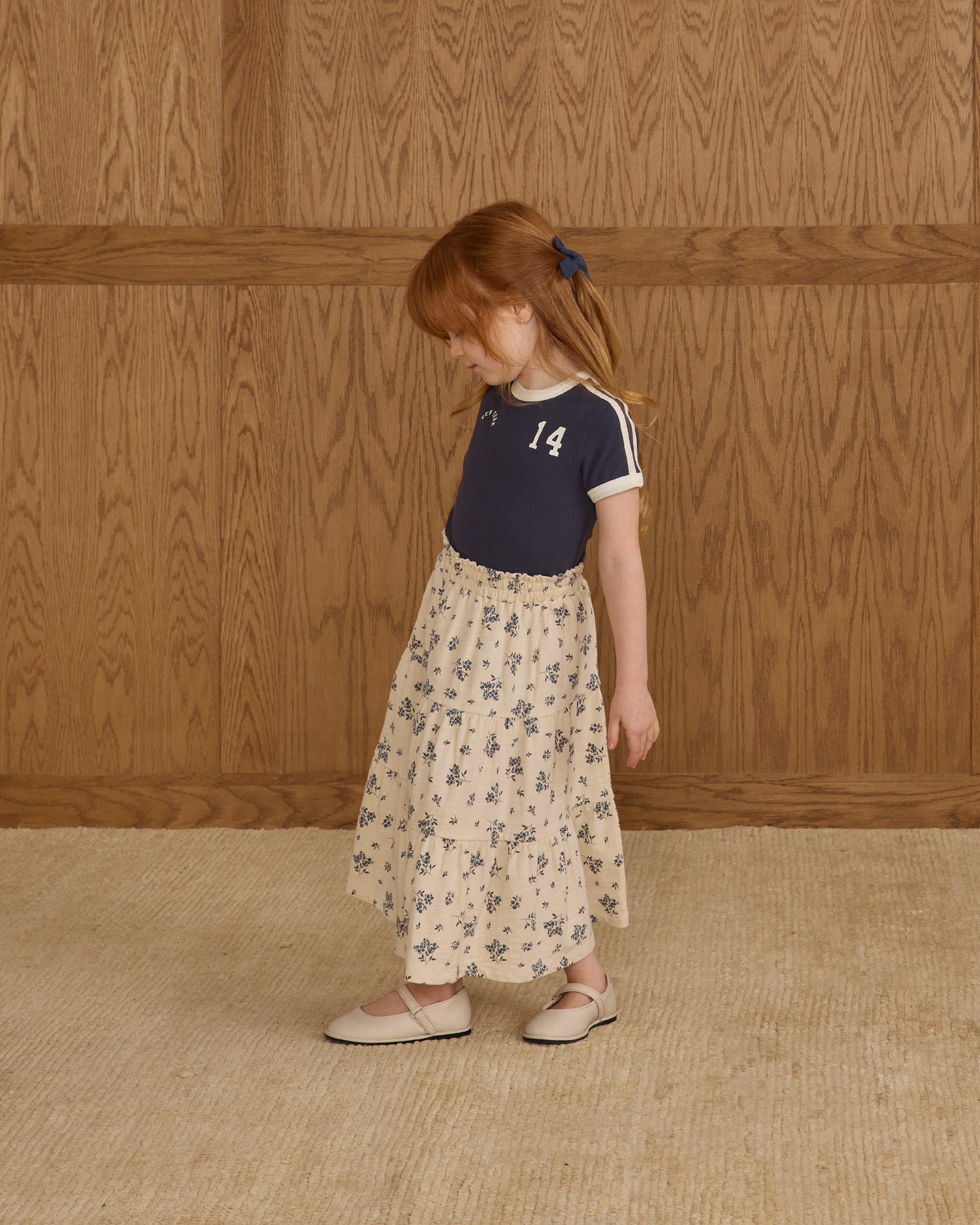 Rylee + Cru Baby Tee - Navy