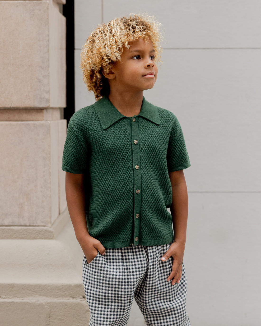 Rylee + Cru Aiden Polo - Green