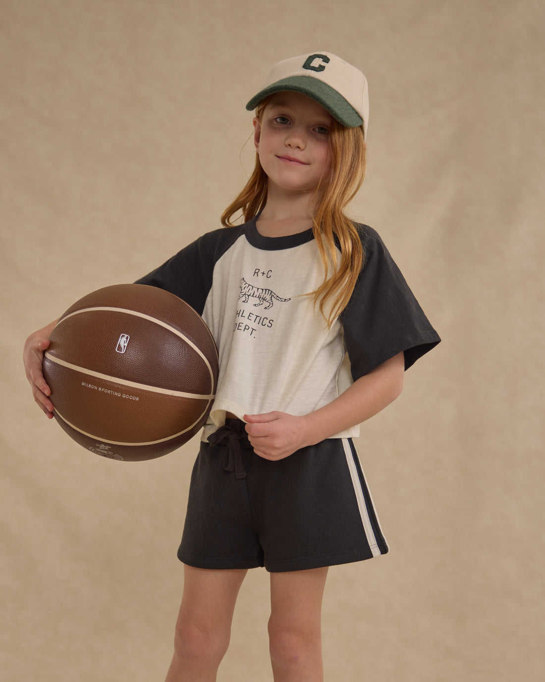 Rylee + Cru Play X Play Raglan Crop Tee - RC Athletic Dept