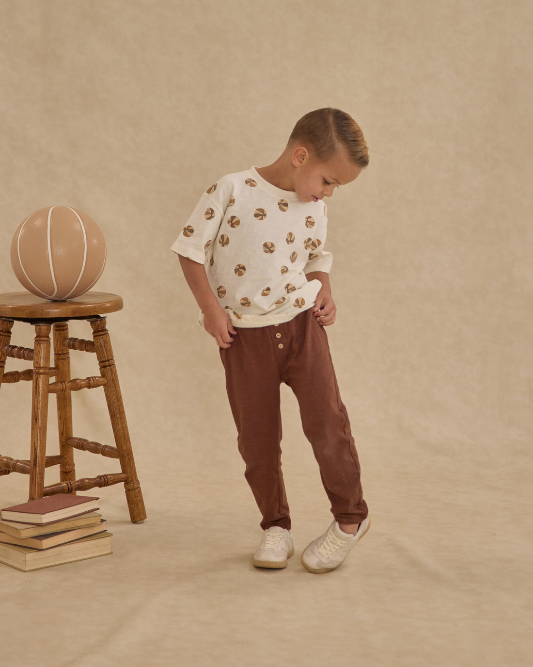 Rylee + Cru Relaxed Tee - Basketball