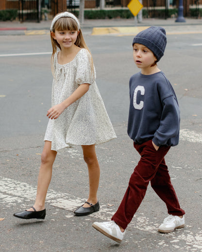 Rylee + Cru Sabrina Mini Dress - Blue Vines