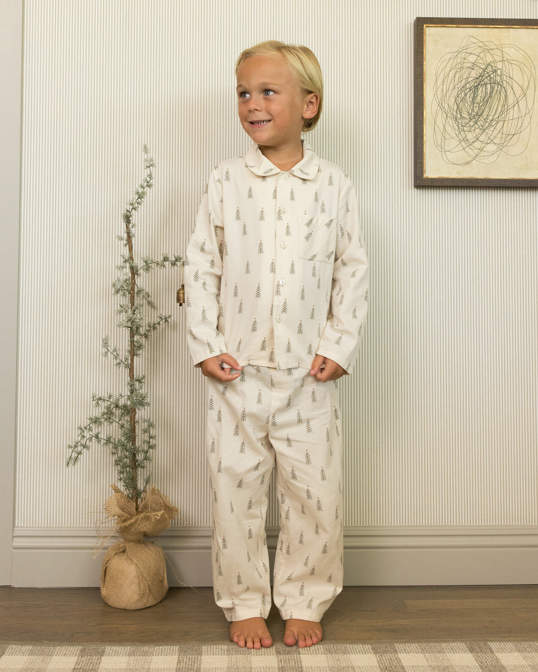 Rylee + Cru Long Sleeve Pajamas - Alpine