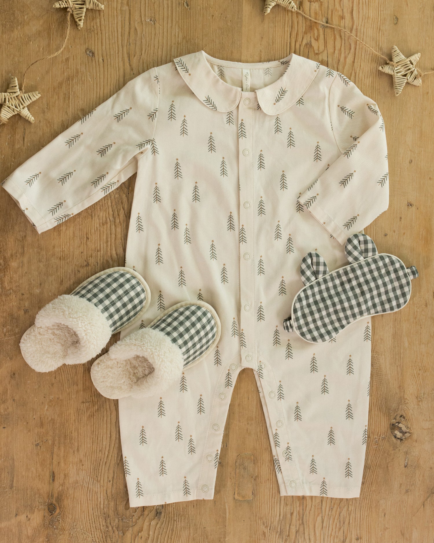 Rylee + Cru Baby Pajama Romper - Alpine