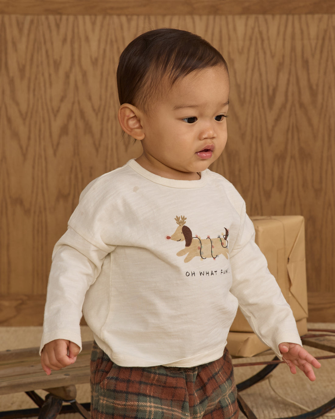 Rylee + Cru Long Sleeve Tee - Oh What Fun