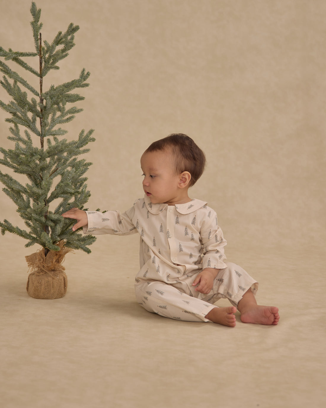 Rylee + Cru Baby Pajama Romper - Alpine