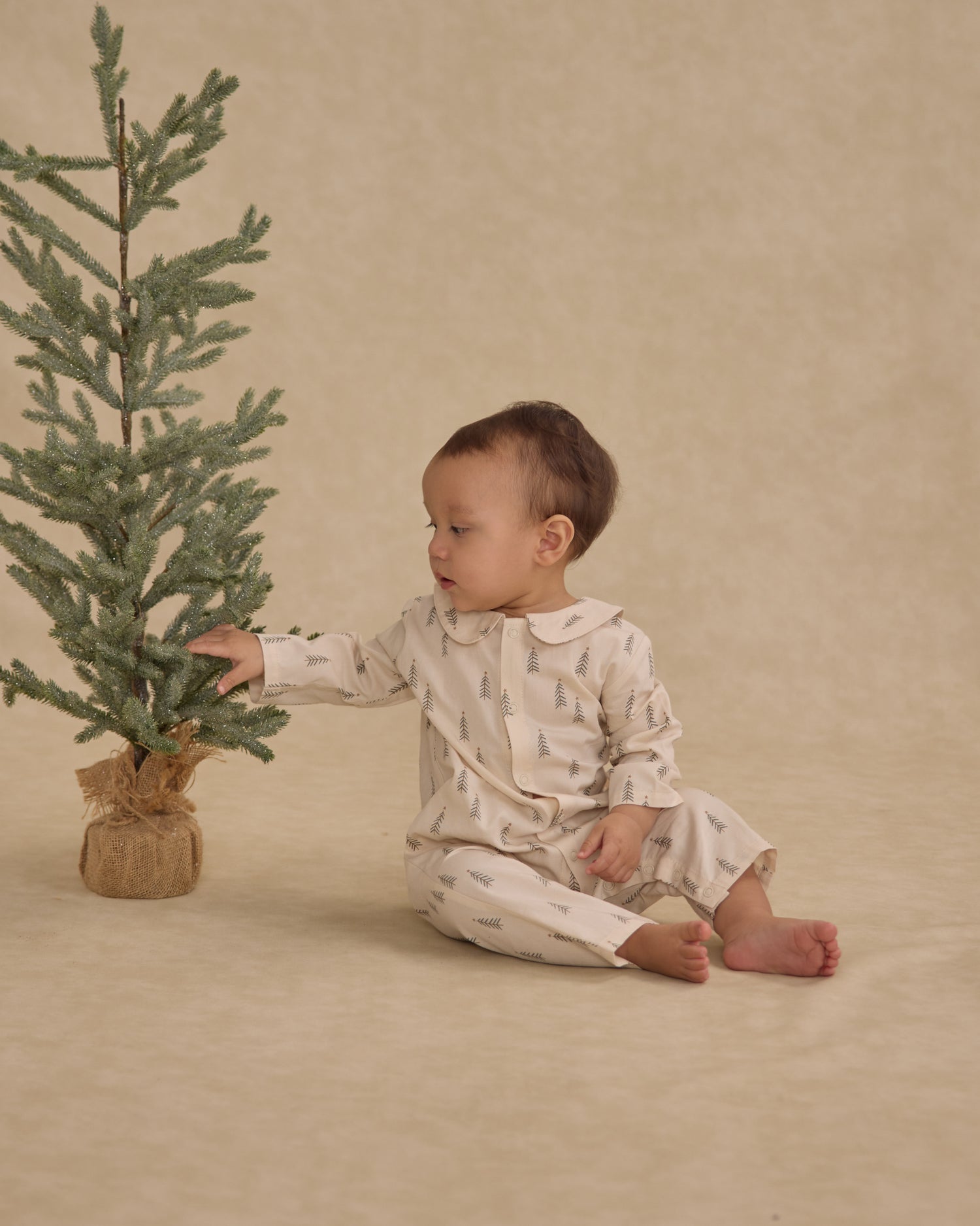 Rylee + Cru Baby Pajama Romper - Alpine