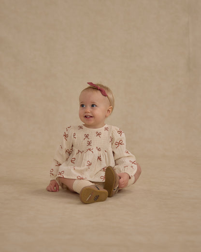 Rylee + Cru Sophia Top + Bloomer Set - Ruby Bows