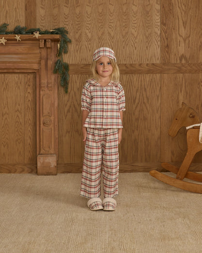 Rylee + Cru Ruffle Pajamas - Holiday Flannel