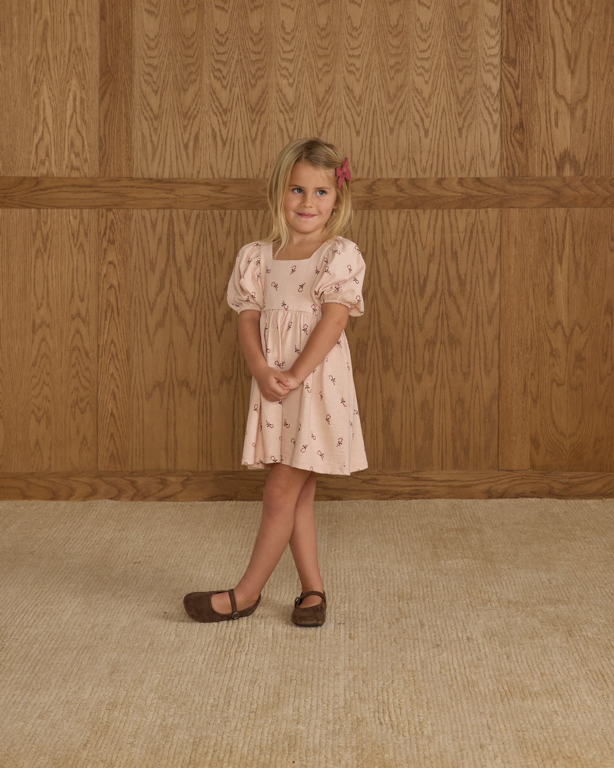 Rylee + Cru Brea Dress - Candy Canes