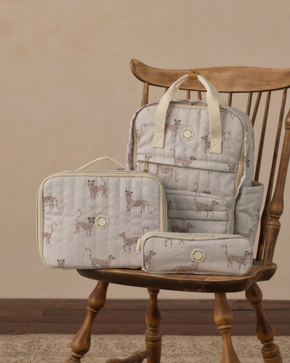 Rylee + Cru Lunch Bag - Leopard