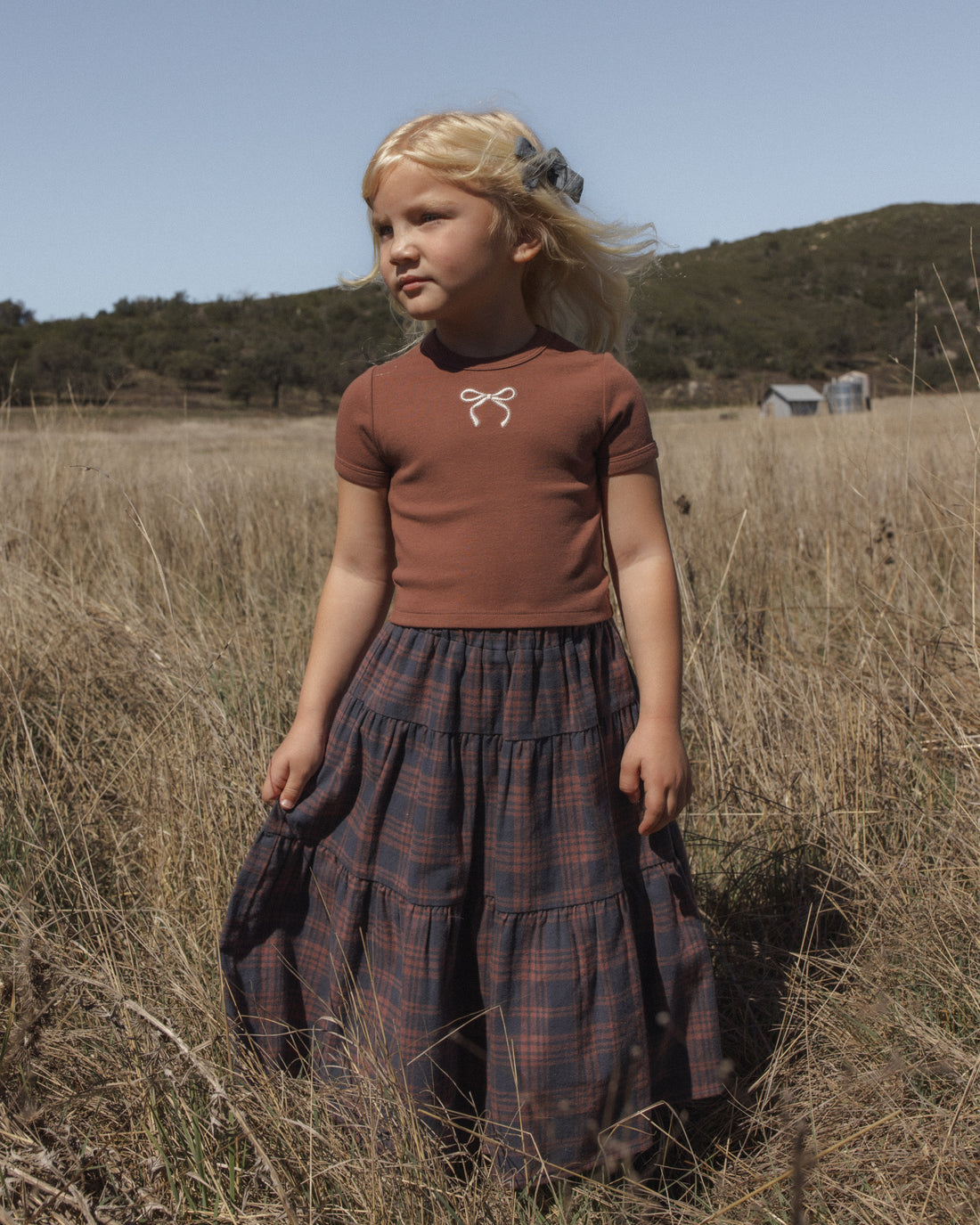 Rylee + Cru Baby Tee - Bow