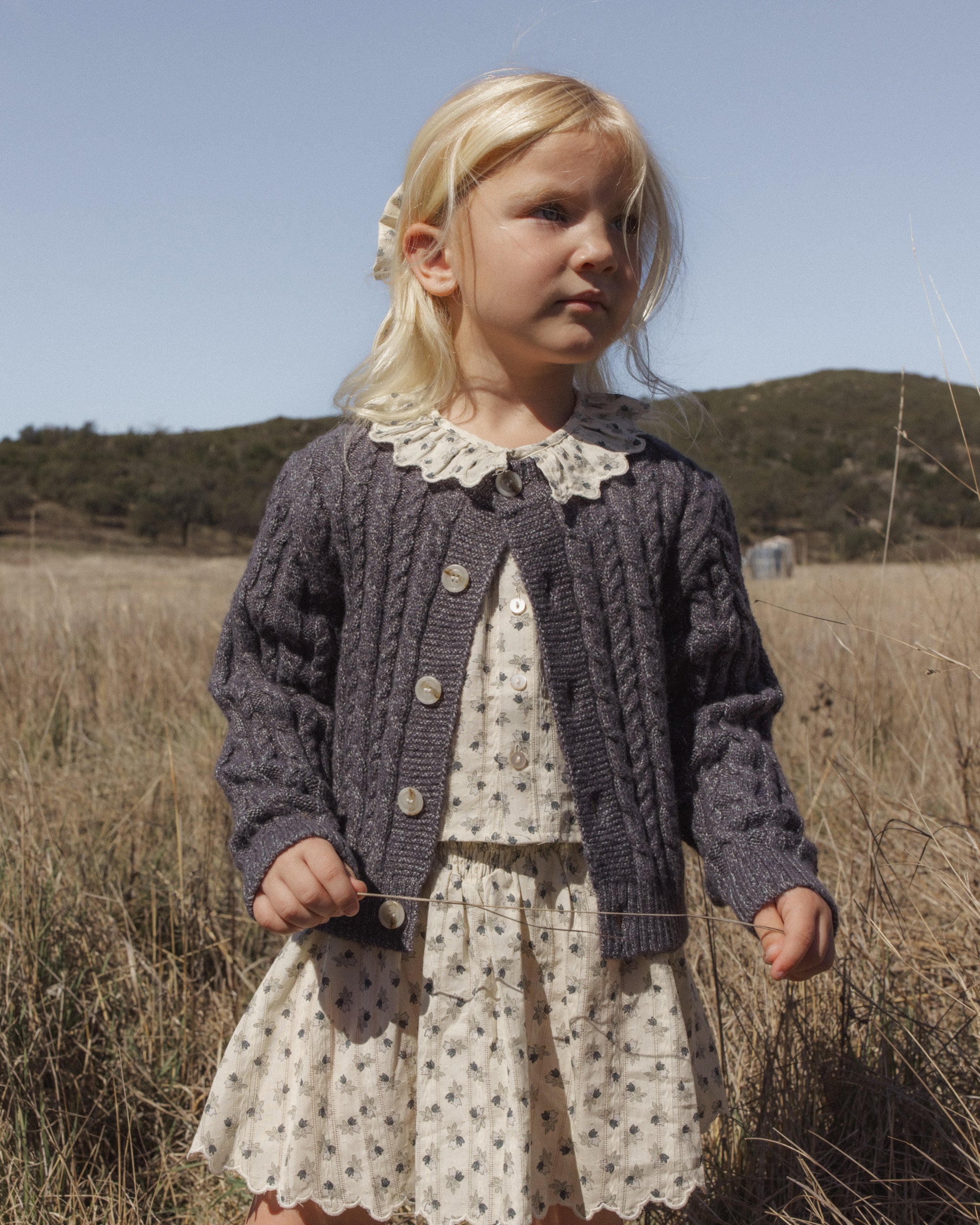 Rylee + Cru Cheyenne Cardigan - Midnight