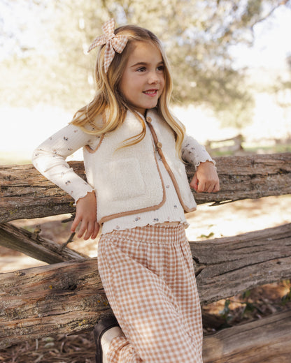 Rylee + Cru Bow - Fawn Gingham