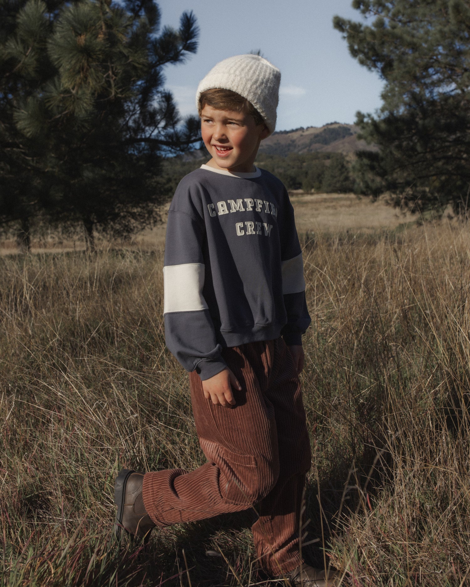 Rylee + Cru Oversized Sweatshirt - Campfire Crew