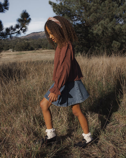 Rylee + Cru Padded Headband - Aspen Plaid