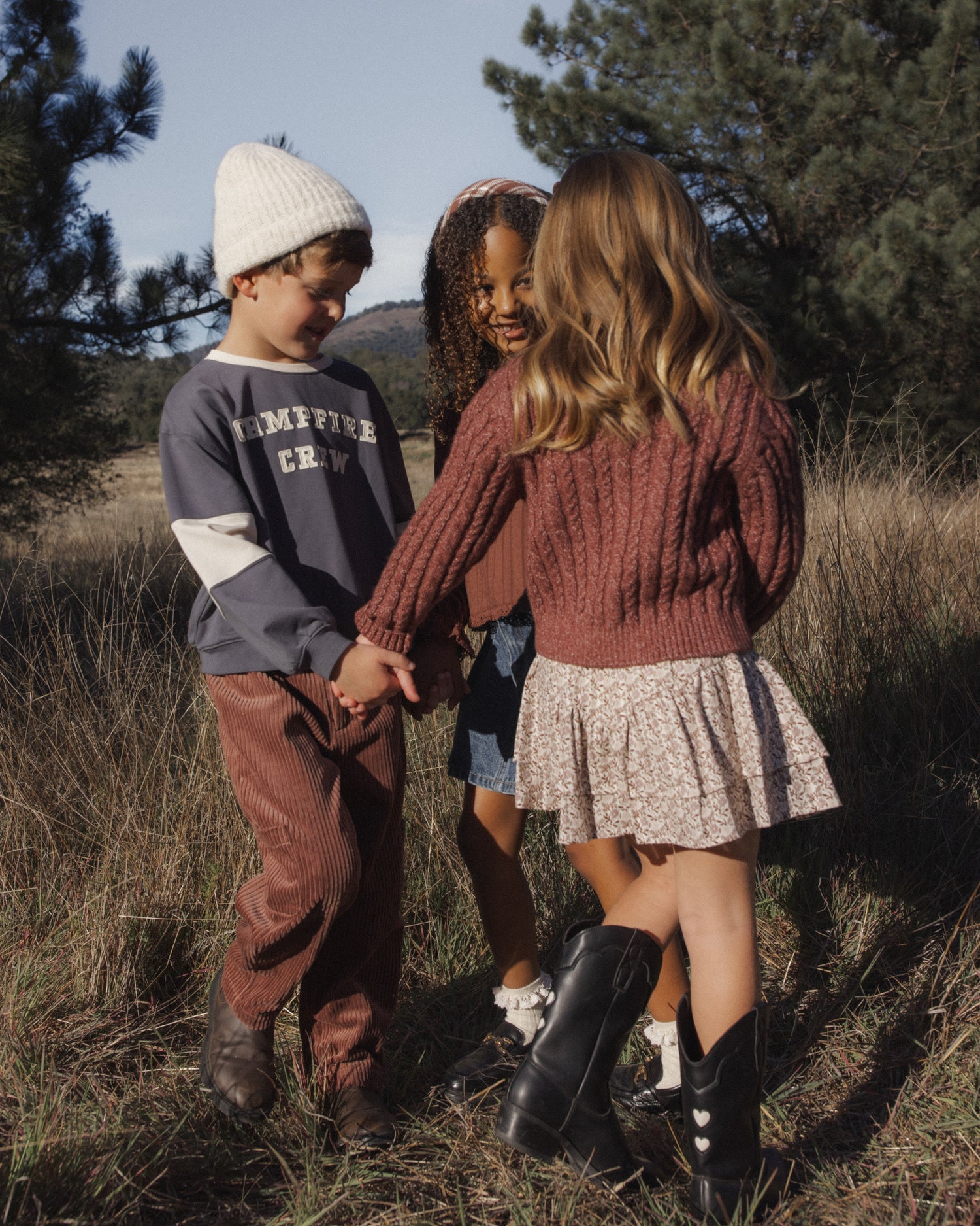 Rylee + Cru Cheyenne Cardigan - Mulberry