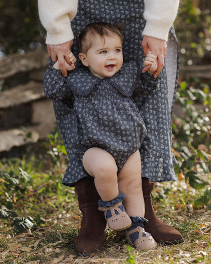 Rylee + Cru Fern Romper - Heart Ditsy