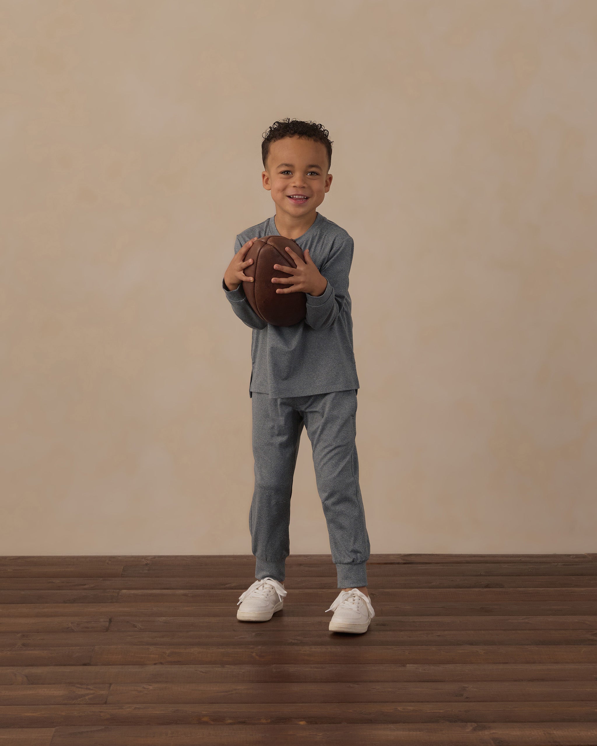 Rylee + Cru Play X Play Century Tech Jogger - Dark Heathered Grey