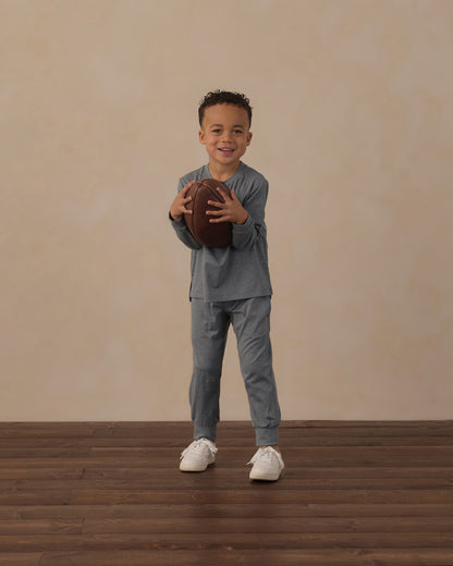Rylee + Cru Play X Play Century Tech Jogger - Dark Heathered Grey