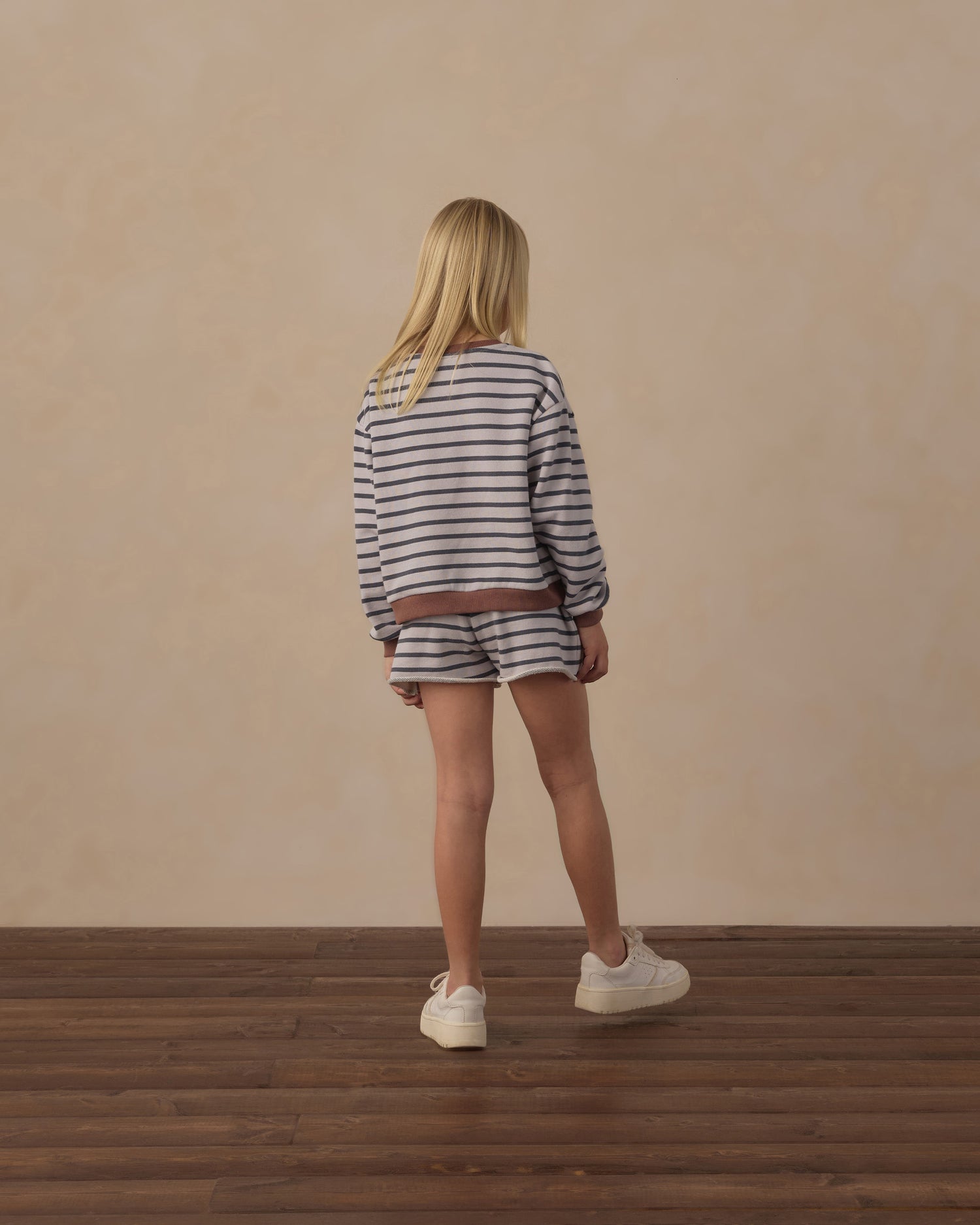 Rylee + Cru Play X Play Legend Sweatshirt- Midnight Stripe