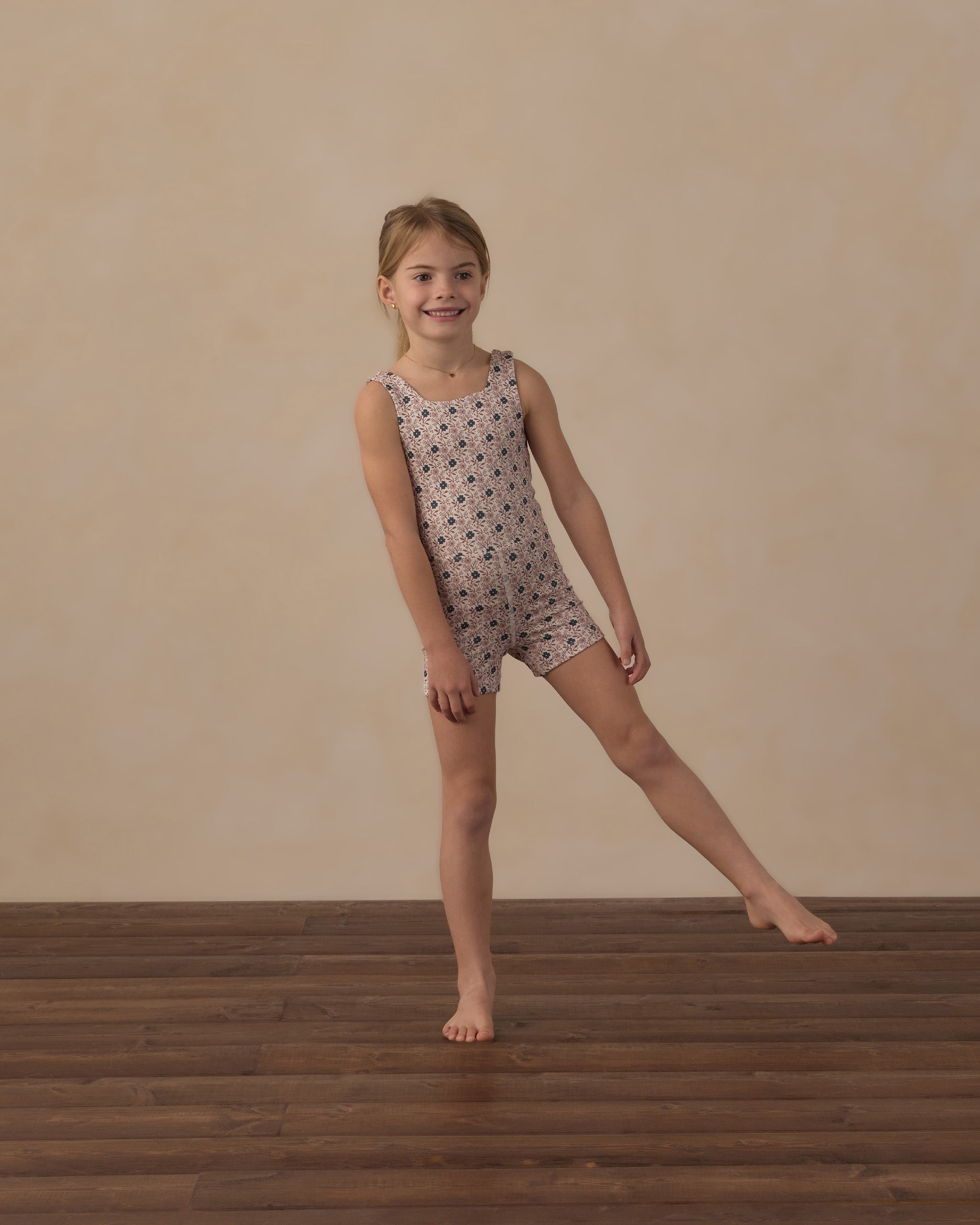 Rylee + Cru Play x Play Malibu Bodysuit - Blue Primrose