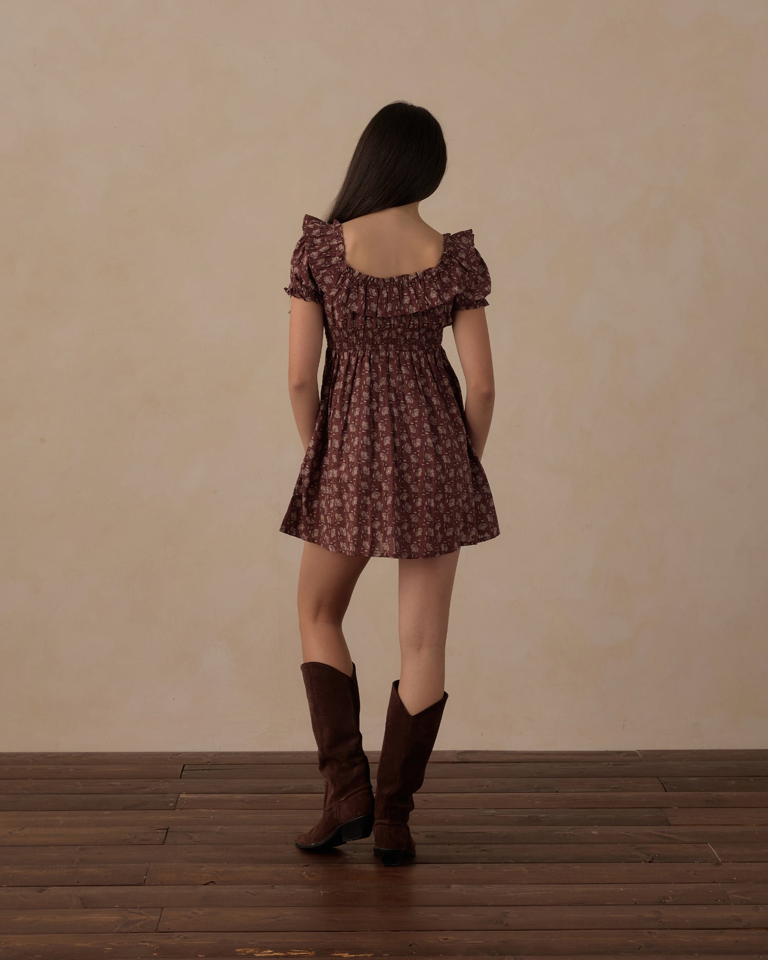 Rylee + Cru Teen Dillon Dress - Mulberry Iris