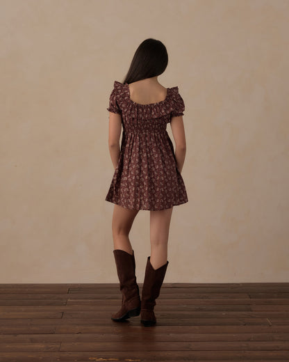 Rylee + Cru Teen Dillon Dress - Mulberry Iris