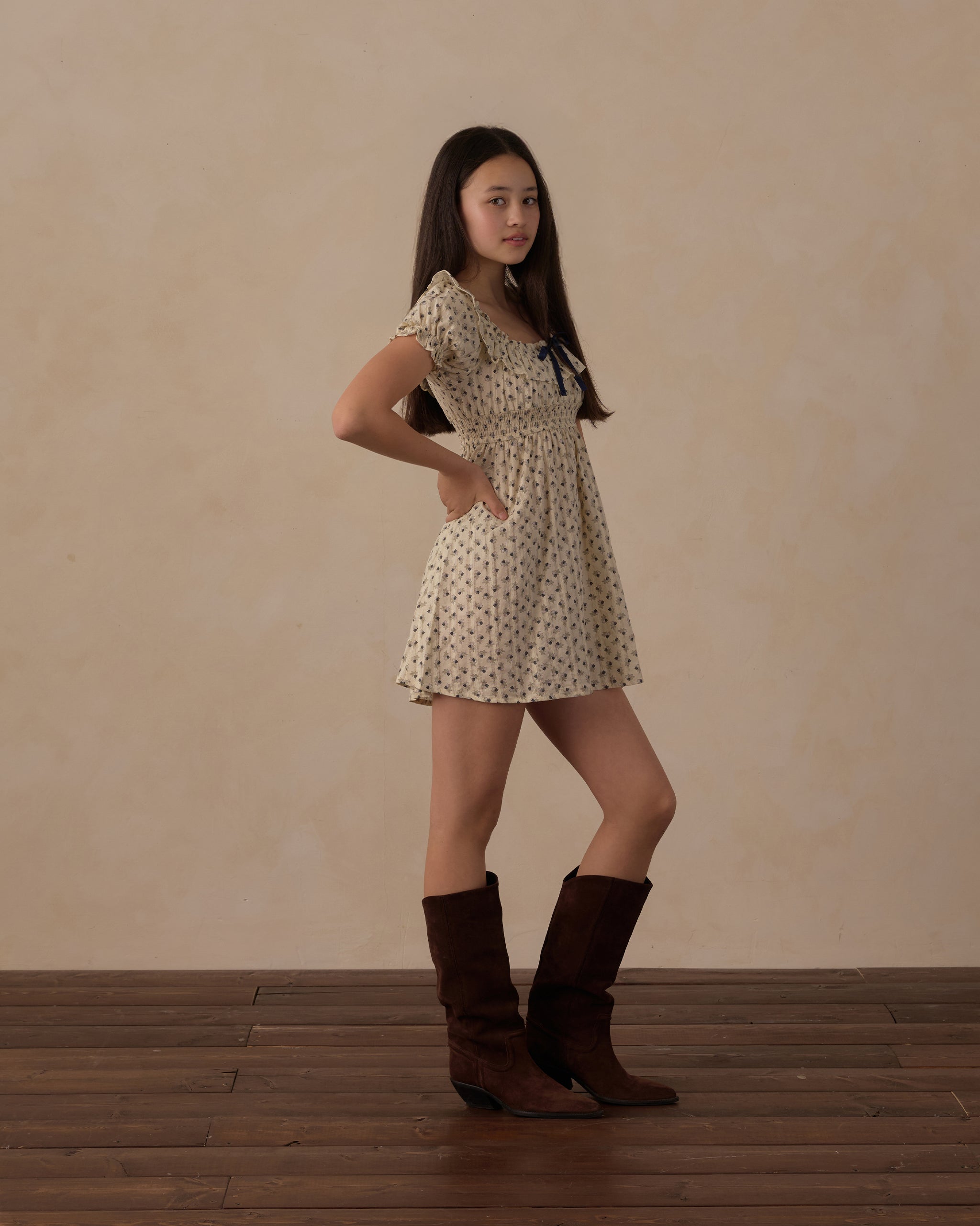 Rylee + Cru Teen Dillon Dress - Vintage Fleur