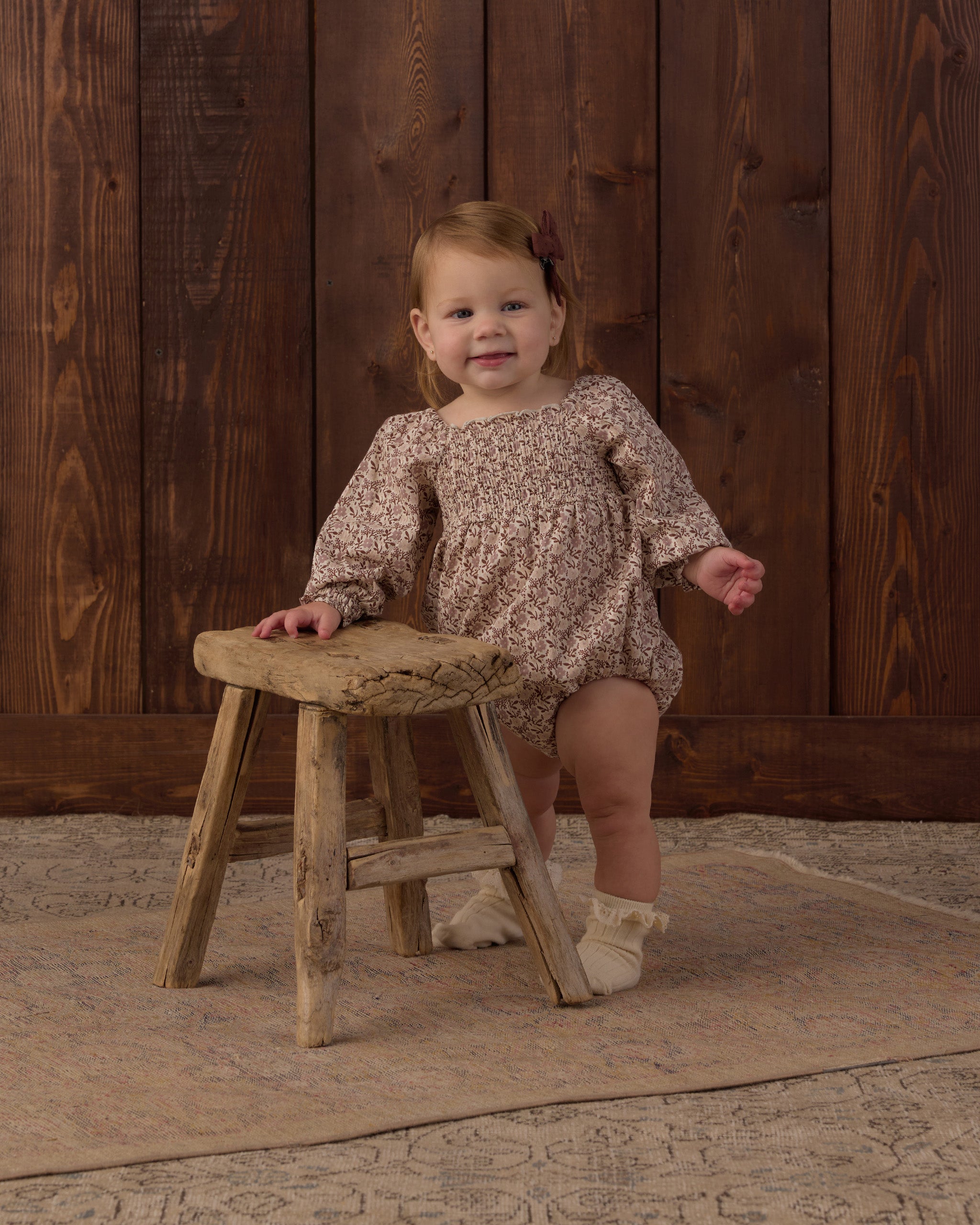 Rylee + Cru Adelaide Romper - Primrose