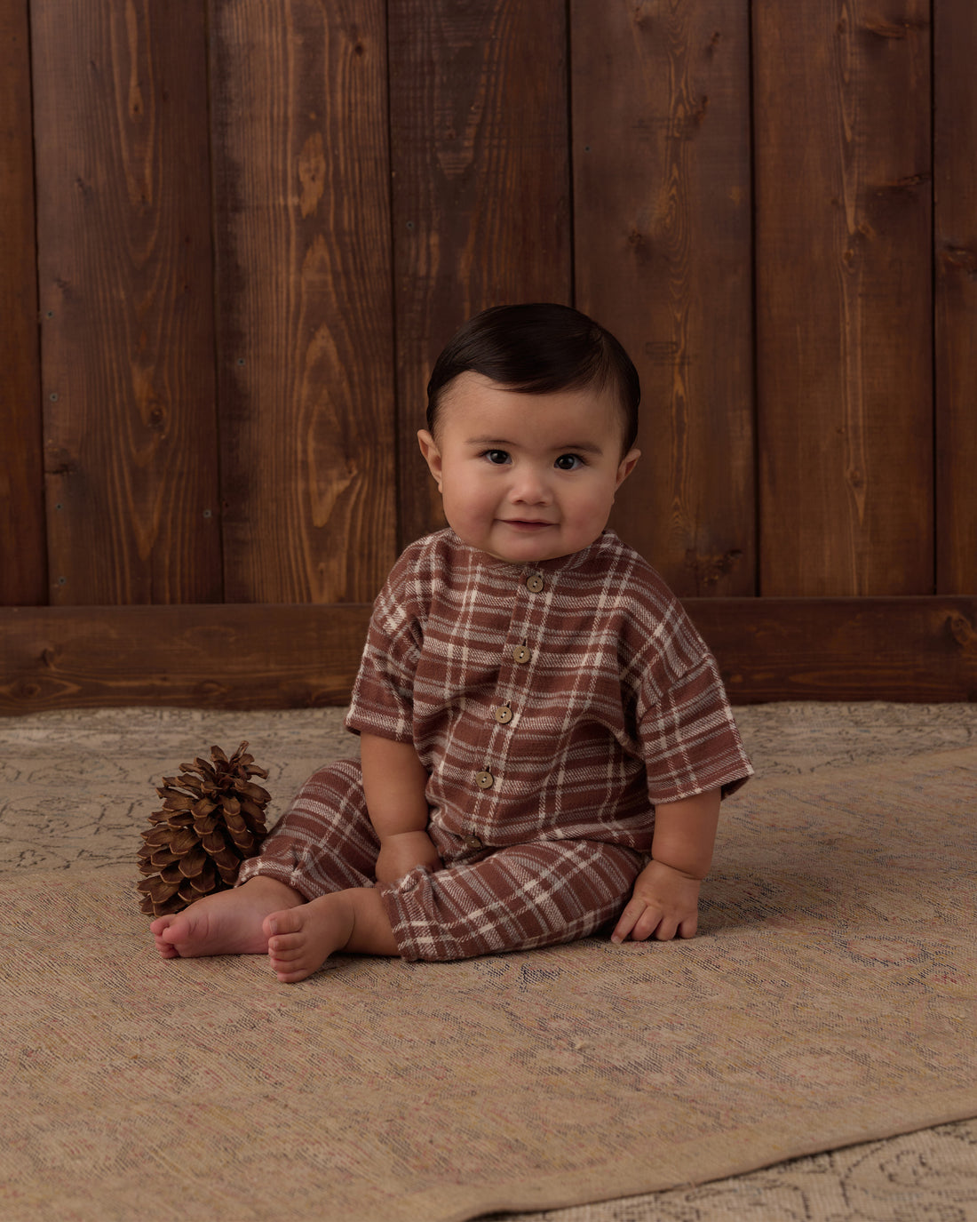 Rylee + Cru Hayes Jumpsuit - Aspen Plaid