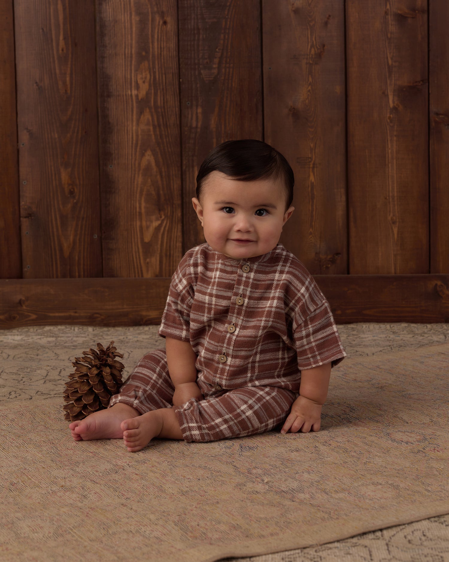 Rylee + Cru Hayes Jumpsuit - Aspen Plaid