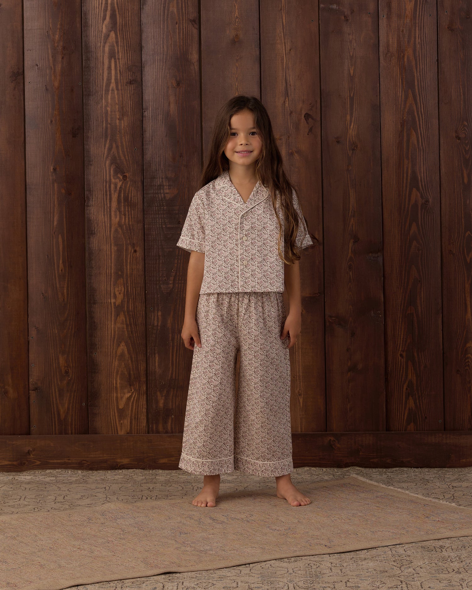 Rylee + Cru Woven Pajama Set - Primrose