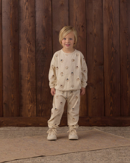Rylee + Cru Relaxed Set - Winter Bears