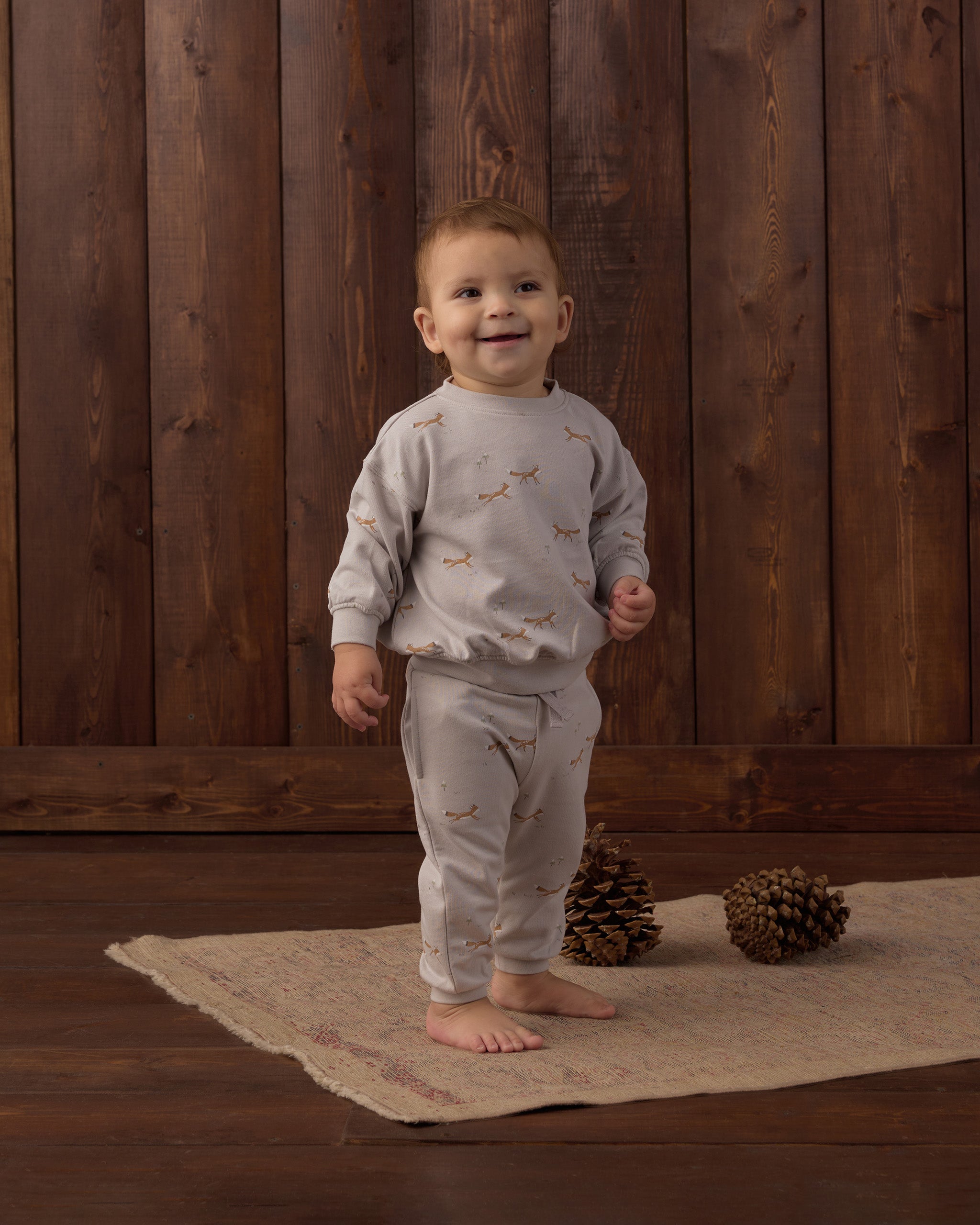 Rylee + Cru Relaxed Sweatshirt - Foxes