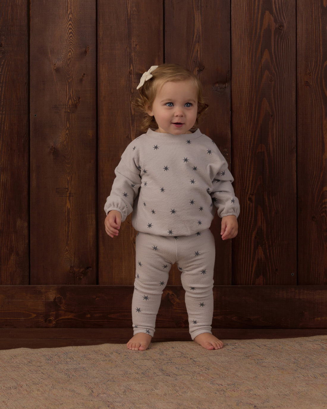 Rylee + Cru Spongey Knit Set - Stars