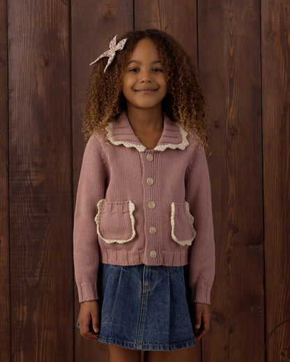 Rylee + Cru Pleated Denim Skirt - Indigo