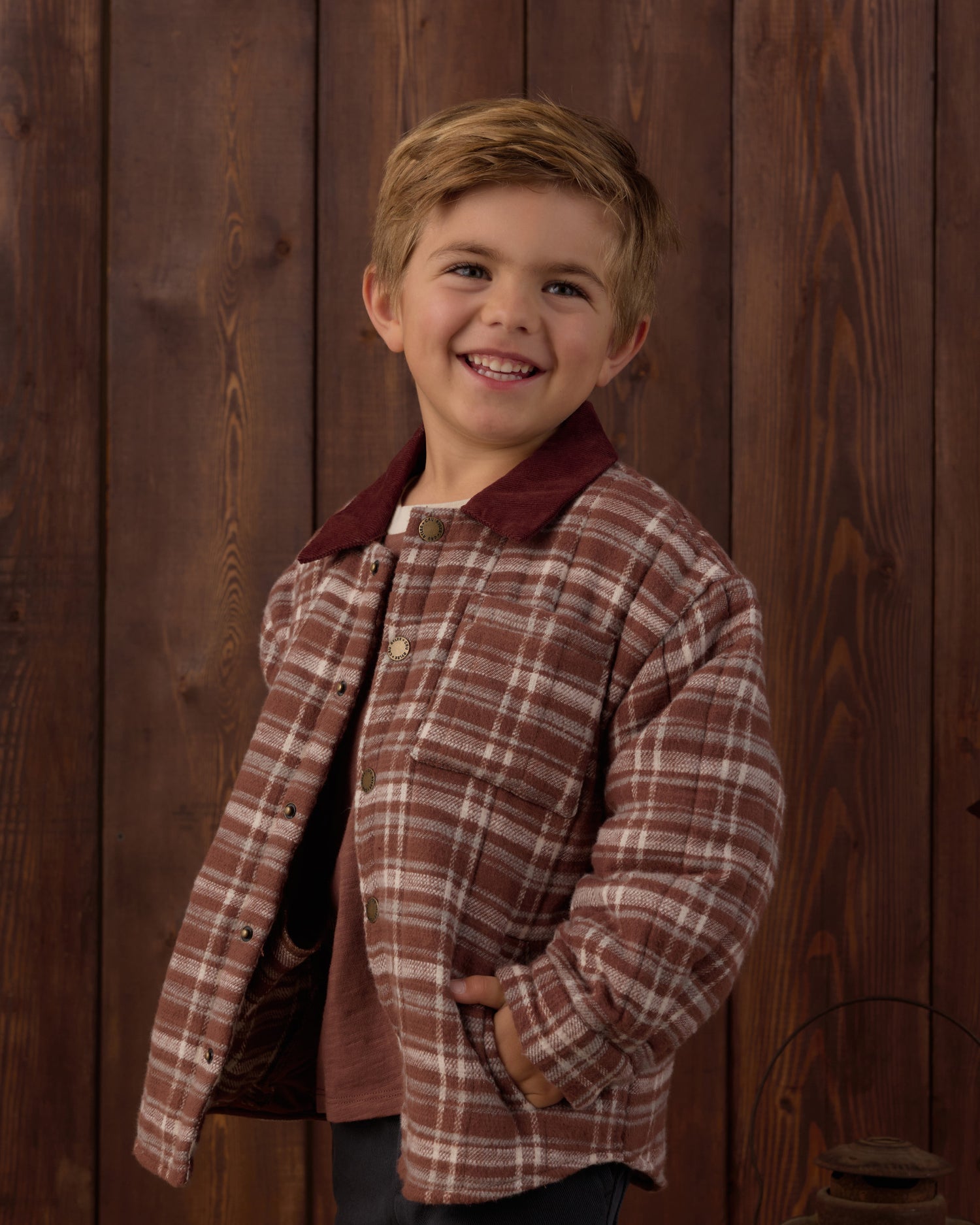 Rylee + Cru Nashville Quilted Jacket - Aspen Plaid