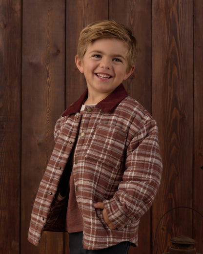 Rylee + Cru Nashville Quilted Jacket - Aspen Plaid
